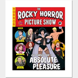 Rocky Horror Picture Show Comic Book Posters and Art